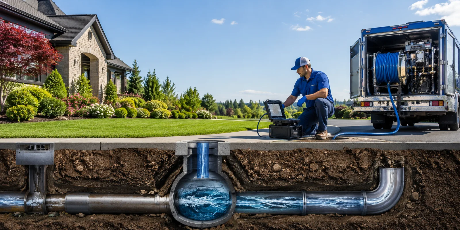 Drainage restoration information for Courtland, KS